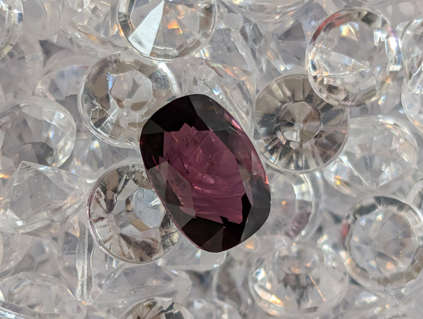 Spinelle Violet Rose Intense — 2,52 ct